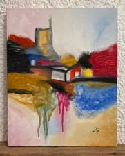 ölbild fantasie bild gebraucht kaufen  Deutschland
