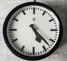 Nebenuhr fabrikuhr bahnhofsuhr gebraucht kaufen  Leipzig