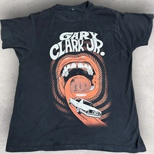 Usado, Gary Clark Jr. Camiseta Car Mouth preta manga curta serve para tamanho grande comprar usado  Enviando para Brazil