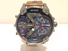 RELÓGIO DE QUARTZO MASCULINO "DIESEL" NOVO NA CAIXA GRANDE 56mm cronógrafo multi-tempo tom de arma, usado comprar usado  Enviando para Brazil