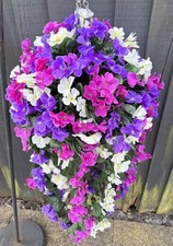 artificial flowers hanging basket for sale artificial flowers hanging basket for sale MANCHESTER