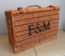 Wicker picnic hamper for sale  HAVERHILL