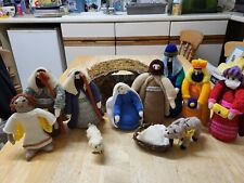 Hand knitted nativity for sale  ST. LEONARDS-ON-SEA