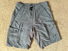Shorts Oakley masculino grande cinza bolsos de carga bicicleta ciclismo ao ar livre comprar usado  Enviando para Brazil