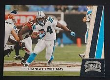 2011 Panini Threads DeAngelo Williams #20 NFL RB Running Back Panthers comprar usado  Enviando para Brazil