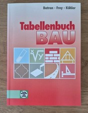 Tabellenbuch bau batran gebraucht kaufen  Freiburg im Breisgau
