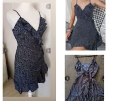 Robe portefeuille bleue d'occasion  Neauphle-le-Château