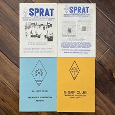 Sprat journals qrp for sale  BUCKHURST HILL