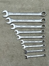 Conjunto de chaves Stanley vintage 9 peças liga forjada métrica 7mm a 19mm ferramentas EUA comprar usado  Enviando para Brazil