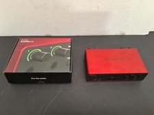 Interface USB de gravação de áudio música Focusrite Scarlett 2i2 4ª geração 2 em 2 saídas comprar usado  Enviando para Brazil