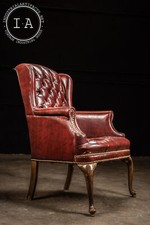 Vintage tufted leather for sale  Dekalb