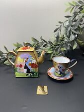 Partitioned enamelled miniatur d'occasion  Expédié en Belgium