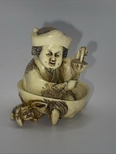 Pem netsuke hand d'occasion  Expédié en Belgium