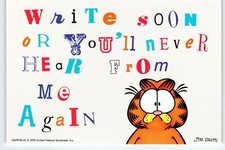 Garfield write soon for sale  Collingswood