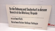 Ddr schild hinweisschild gebraucht kaufen  Rochlitz