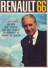 Catalogue brochure renault d'occasion  Saône