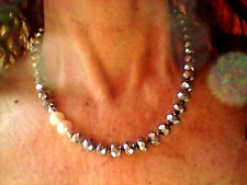 Collana donna pietre usato  Italia