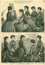 Gravure mode ancienne d'occasion  France