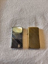 Zippo slim diagonal d'occasion  Cergy-
