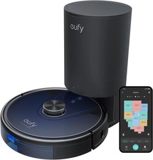 Eufy Robovac L35 Hybrid+ ze stacją opróżniania samochodu, czas pracy 145 min, czarny  na sprzedaż  PL