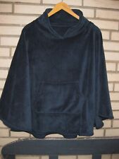 Petrolfarbener fleece poncho gebraucht kaufen  Langenfeld (Rheinland)