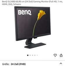Benq gl2480 gaming gebraucht kaufen  Tettnang