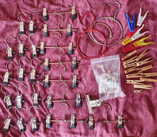 Set klammerbügel holzklammern gebraucht kaufen  Deutschland