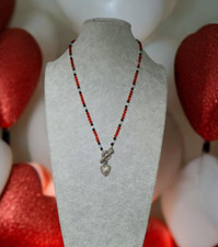 Necklace beaded valentine for sale  Burbank