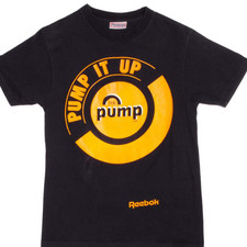 CAMISETA VINTAGE REEBOK THE PUMP DÉCADA DE 1990 TAMANHO MÉDIO FEITA NOS EUA comprar usado  Enviando para Brazil