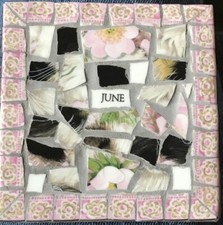 Flower tile mosaic for sale  LONDON