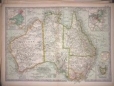 Antique map australia for sale  San Marcos