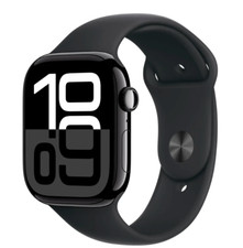 Apple Watch Series 10 GPS 46mm com pulseira esportiva M/L preto jato modelo MWWQ3LW/A 2024 comprar usado  Enviando para Brazil