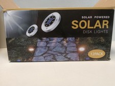 12x solar bodenleuchten gebraucht kaufen  Herten