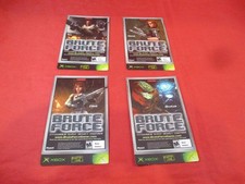 Conjunto de 4 - Etiqueta promocional Brute Force Microsoft Xbox Funcionário (sem cordão), usado comprar usado  Enviando para Brazil