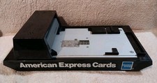Antigo cartão de crédito American Express portátil máquina de impressão manual junta deslizante comprar usado  Enviando para Brazil