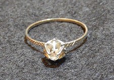 Bague solitaire blanc d'occasion  Chambéry