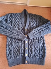 Men teal aran for sale  LEEDS