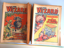Wizard comic issues for sale  WOLVERHAMPTON