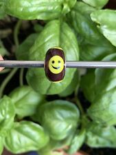 Trollbeads htf smiley usato  Novara