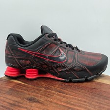 Tênis esportivo Nike Shox Turbo XII masculino 12 preto vermelho tênis de corrida comprar usado  Enviando para Brazil