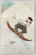 Figure ski painting for sale  Belleville
