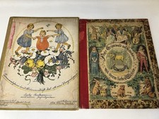 Usado, Lot of 2 Antique German Illustrated Children's Books 1920s Fairy Tale & Verse comprar usado  Enviando para Brazil