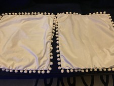 Pair cream velour for sale  BATHGATE