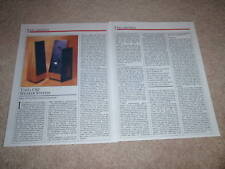 Thiel cs2 speaker for sale  Olmsted Falls