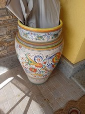 Portaombrelli ceramica dipinto usato  Roma