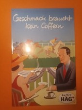 Kaffee hag werbeschild gebraucht kaufen  Kolkwitz