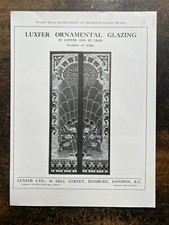 Luxfer leaded ornamental for sale  LONDON