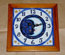 Orologio parete maiolica usato  Roma