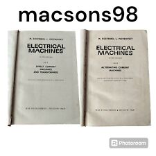 Usado, Electrical Machines 2 Vols Kostenko, Piotrovsky Mir Publishers Moscow 1968 comprar usado  Enviando para Brazil