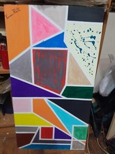 Quadro tempera tavoletta usato  Roma